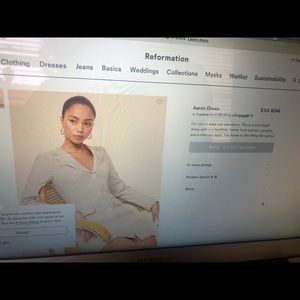Brand new reformation dress